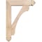 Ekena Millwork Legacy Arts and Crafts Smooth Bracket w/ Offset Brace, Douglas Fir, 5 1/2"W x 20"D x 28"H BKT0604X20X28LEC03SDF - alternate 2